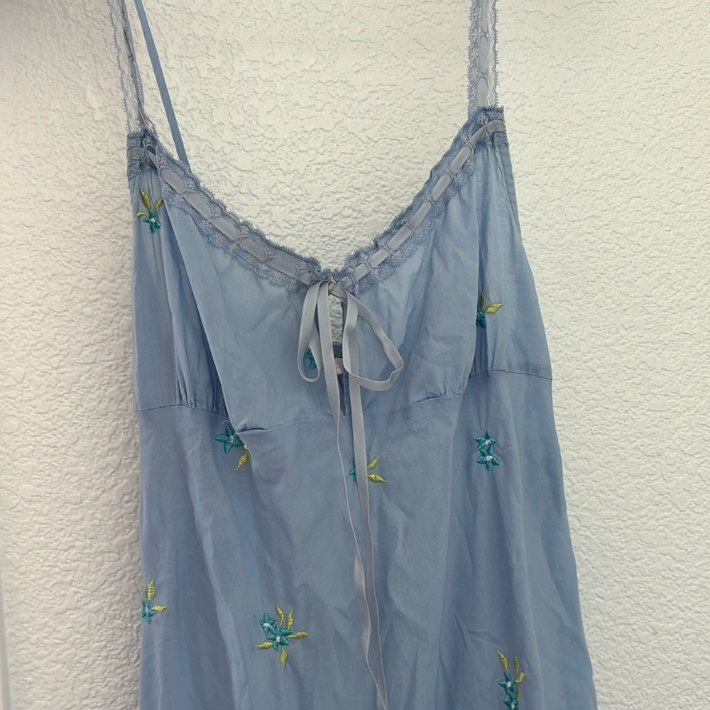 Super rare Victoria secret milk maid midi length cotton slip dress